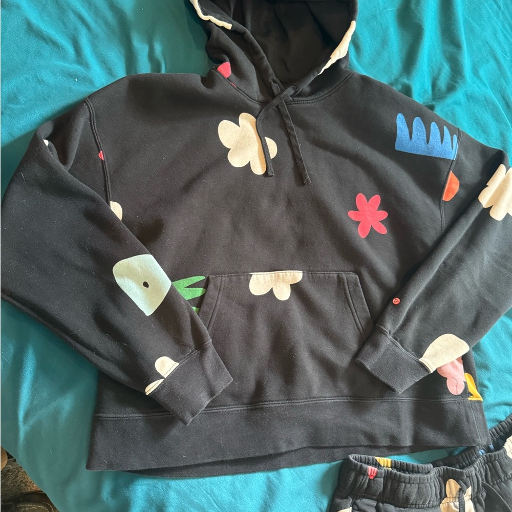 Nike Jordan hoodie and shorts set